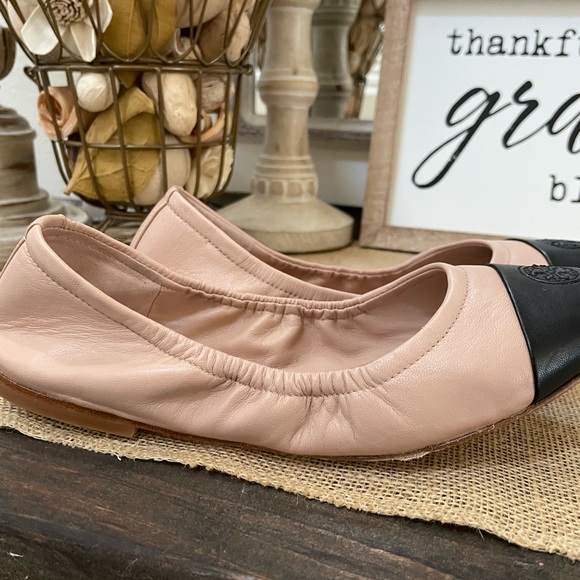 Tory Burch Color Block Ballet Flats - Picture 5 of 7